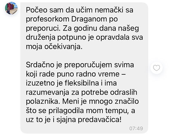 Poruka klijenta