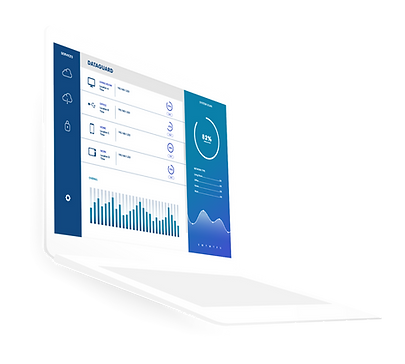 Open Laptop with Analytics